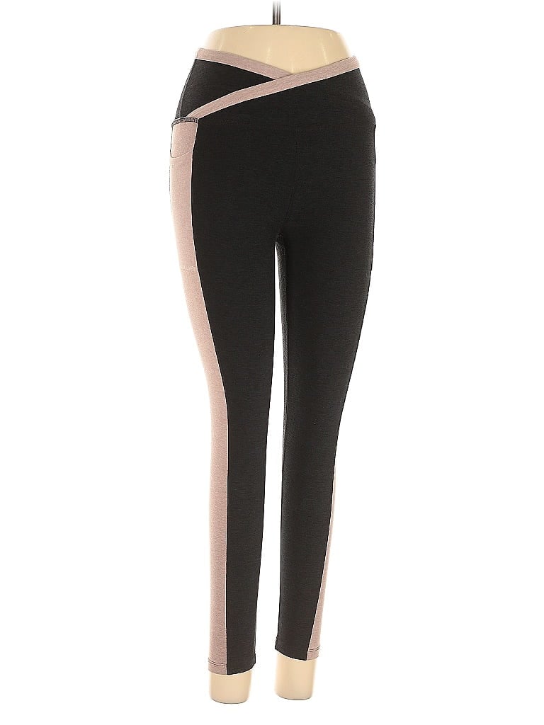 Pre-owned Beyond Yoga Active Pants In Black