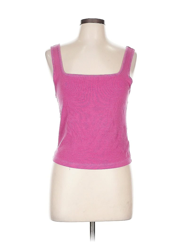 Pre-owned Old Navy Tank Top Pink Strapless Neckline Tops