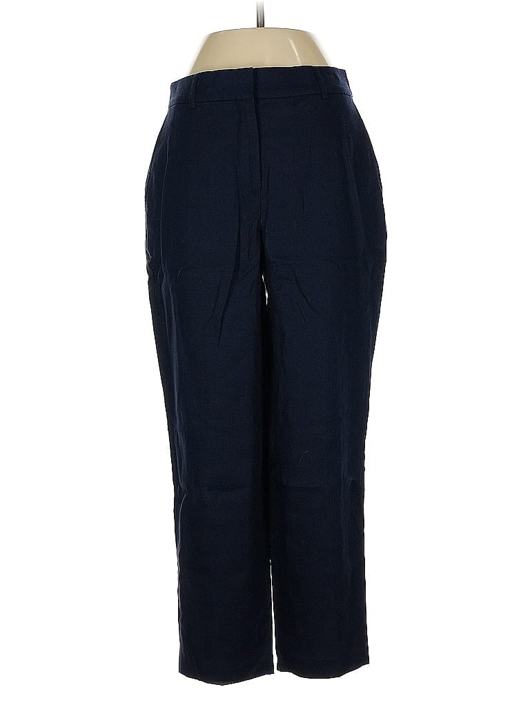 Boden Linen Pants In Blue
