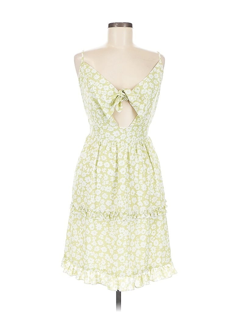 Pre-owned Ecowish Cocktail Dress In Green