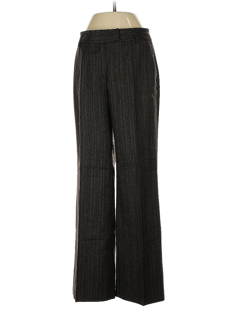 Pre-owned Lida Baday Wool Pants In Black