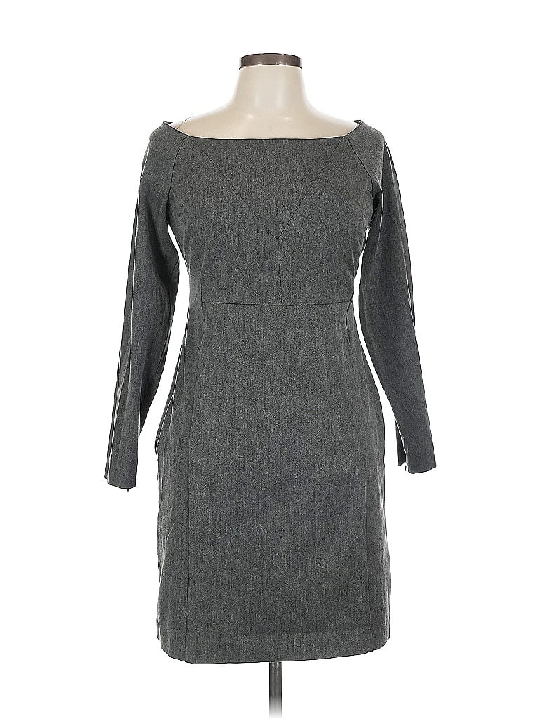 Pre-owned Trafaluc By Zara Casual Dress In Gray