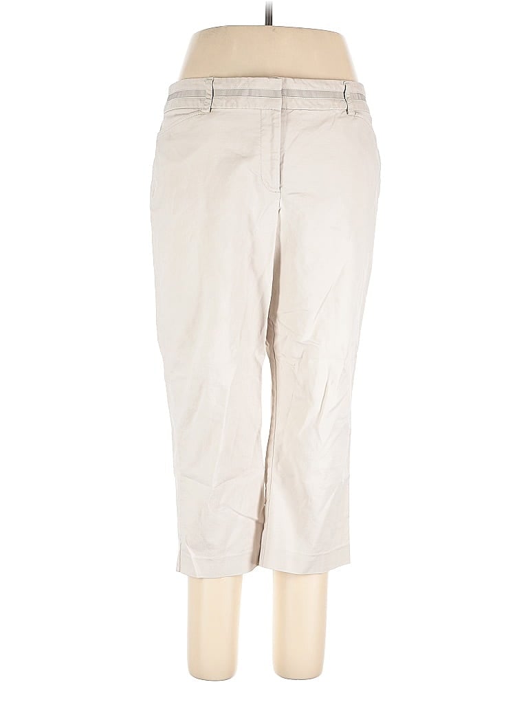 Pre-owned Ann Taylor Factory Khaki Pant In Brown