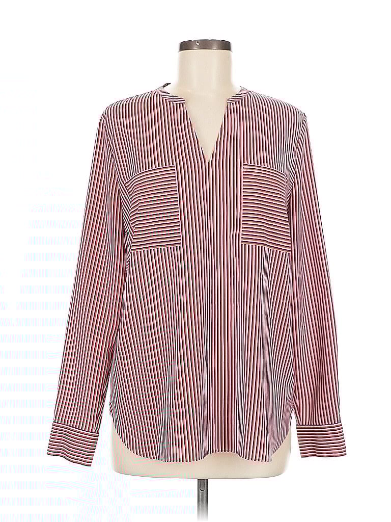 Click to view more detailed imagery on our partner's website Pre-owned Cabi Long Sleeve Blouse In Red