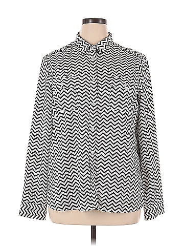 American Eagle Outfitters Long Sleeve Blouse (view 1)