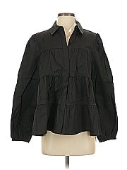 Wayf 3/4 Sleeve Button Down Shirt