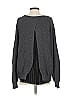 Philosophy 100% Polyester Solid Gray Pullover Sweater Size 4 - photo 2