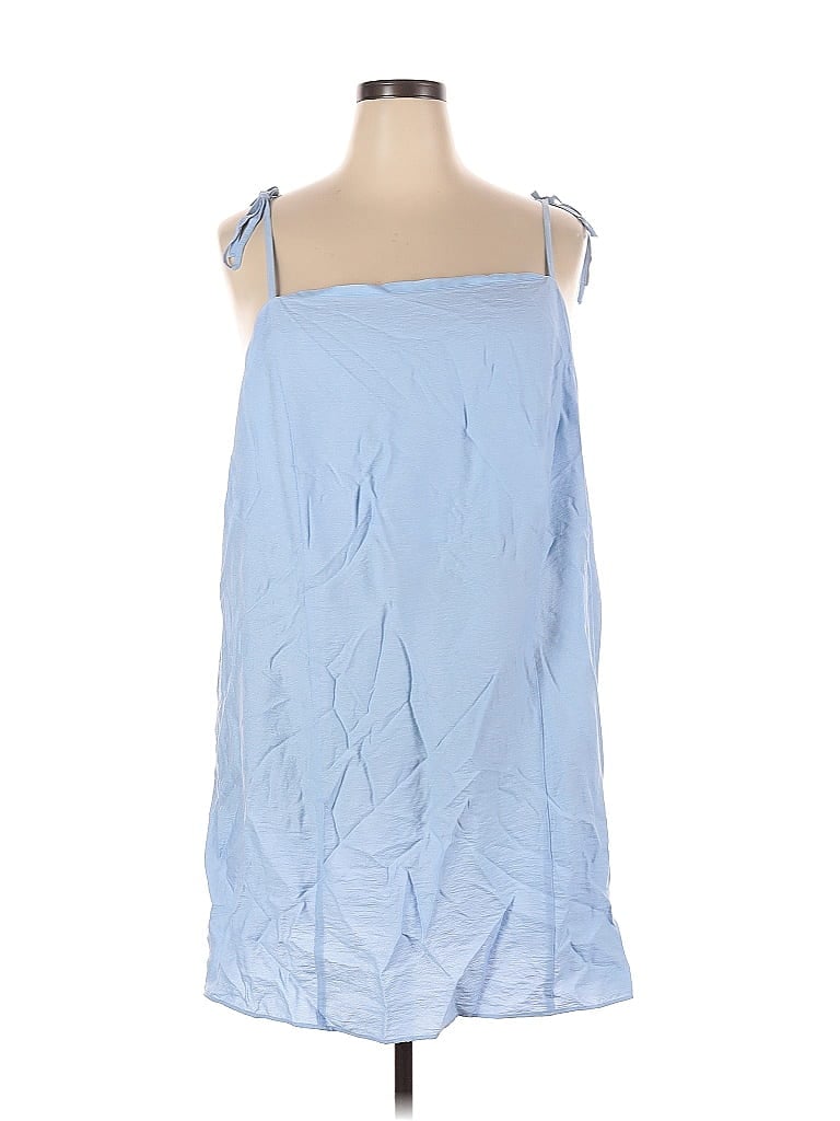 Pre-owned H&m Casual Dress In Blue