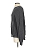 Philosophy 100% Polyester Solid Gray Pullover Sweater Size 4 - photo 5