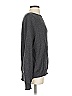 Philosophy 100% Polyester Solid Gray Pullover Sweater Size 4 - photo 4