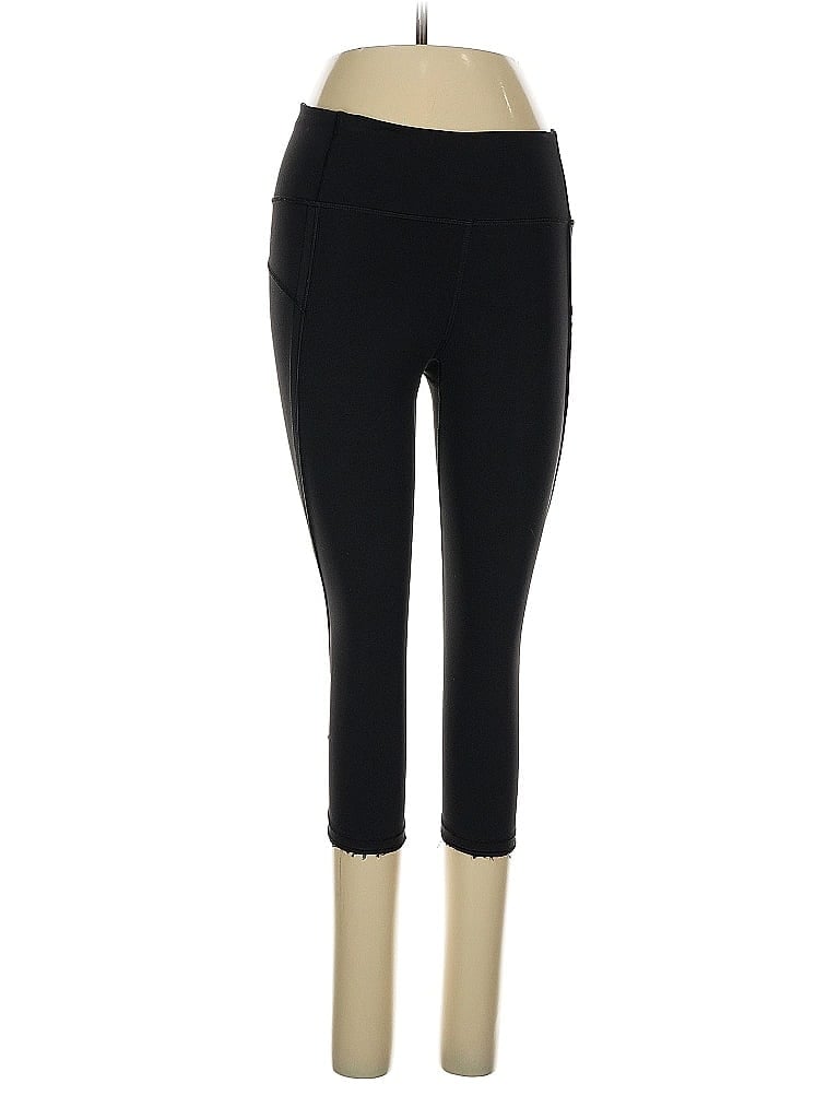 Pre-owned Lululemon Athletica Active Pants In Black