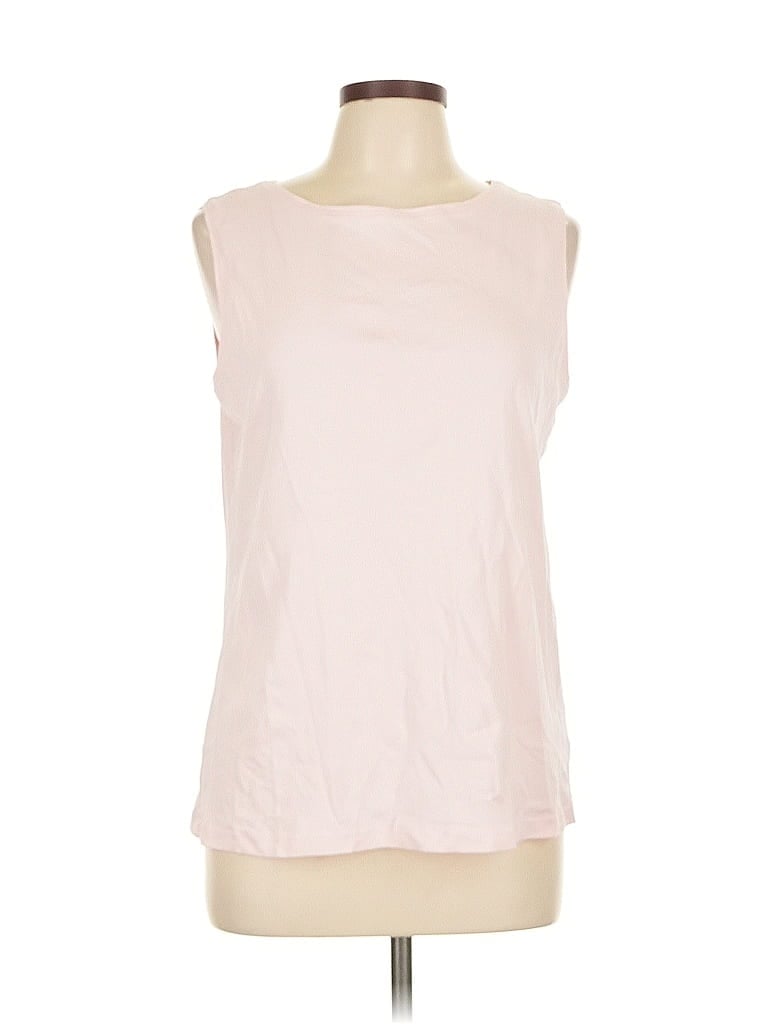 Click to view more detailed imagery on our partner's website Pre-owned Karen Scott Sleeveless T-shirt In Pink