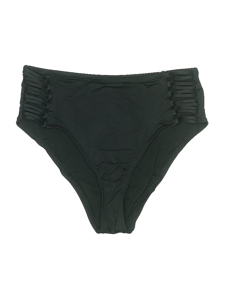 Pre-owned Shade & Shore Swimsuit Bottoms In Black