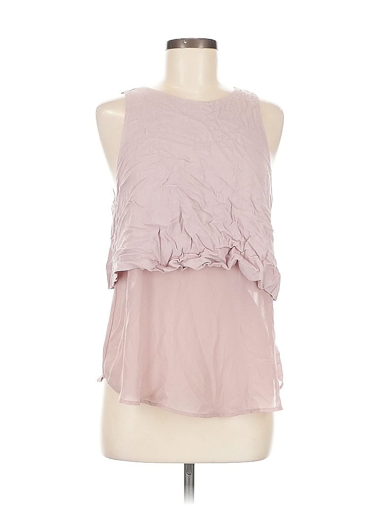 Pre-owned Astr Sleeveless Blouse In Pink