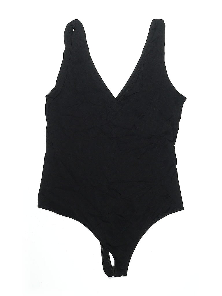 Pre-owned Unbranded Bodysuit In Black