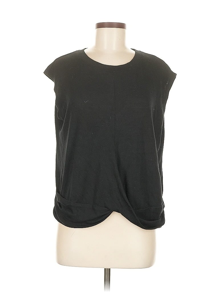 Pre-owned Gap Cardigan Sweater In Black