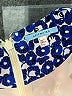 Leifnotes 100% Polyester Hearts Blue Romper Size 4 - photo 4