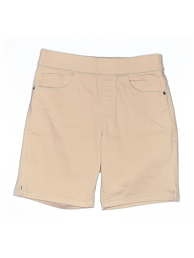 Pre-owned Dkny Jeans Khaki Shorts In Brown
