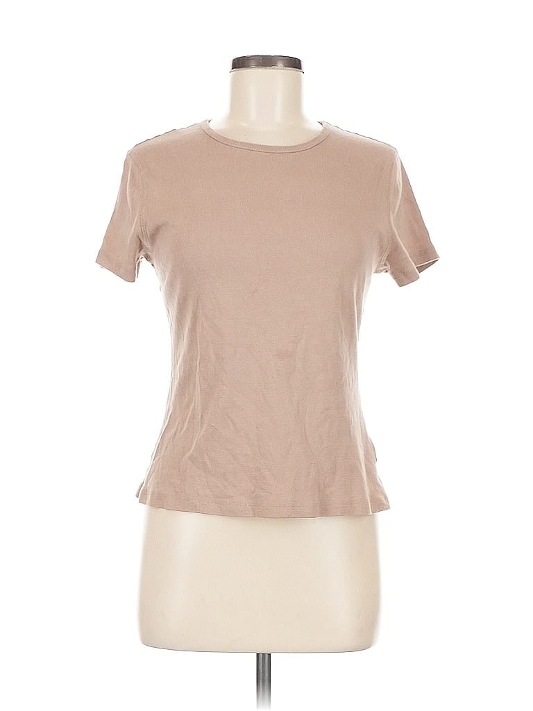 Pre-owned Universal Thread Short Sleeve T-shirt In Brown