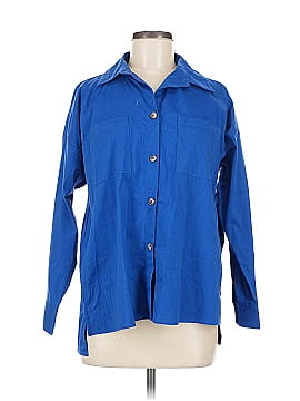 Ny Collection 3/4 Sleeve Button Down Shirt