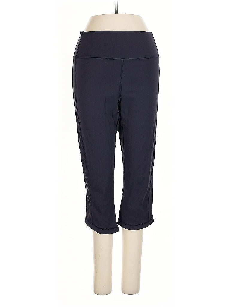 Pre-owned Lululemon Athletica Active Pants In Purple