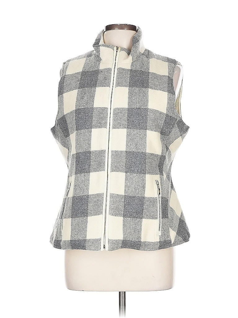 Pre-owned Pendleton Vest In White