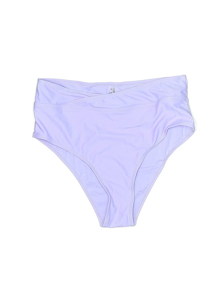 Pre-owned Unbranded Swimsuit Bottoms In Purple