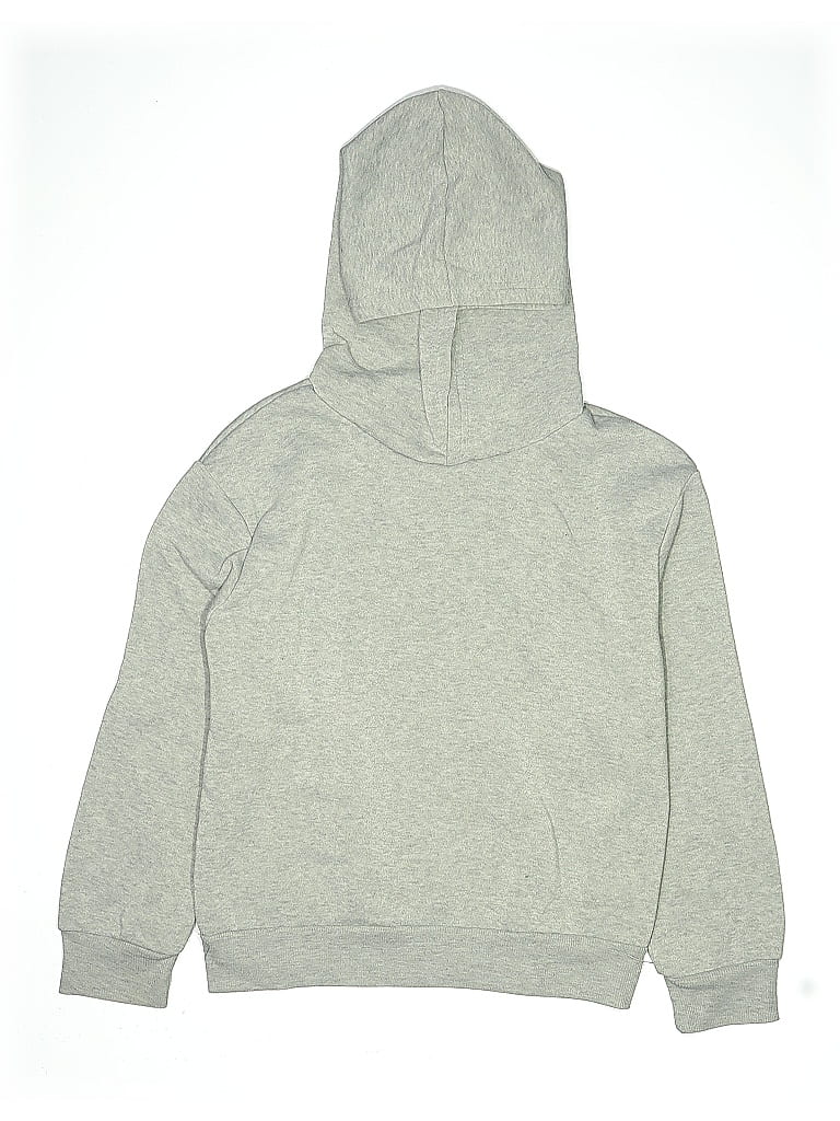 Pre-owned Shein Kids' Zip Up Hoodie In Gray