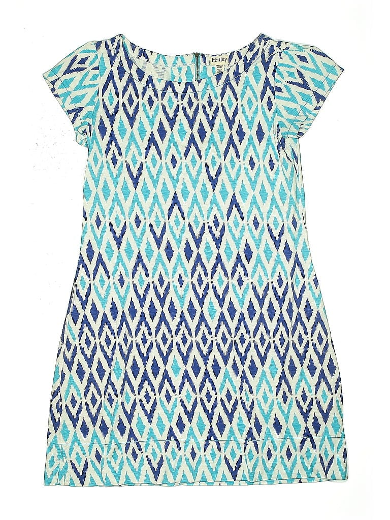 Pre-owned Hatley Kids' Dress In Blue
