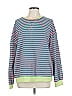 Unbranded Stripes Blue Pullover Sweater Size L - photo 1