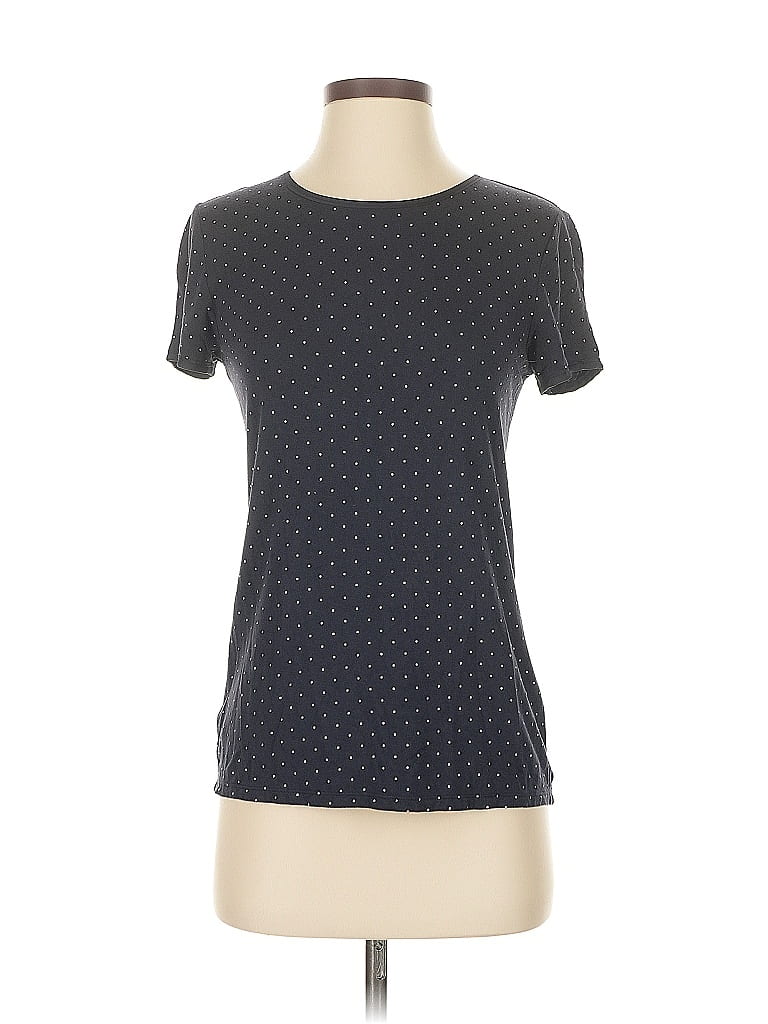 Pre-owned Ann Taylor Short Sleeve T-shirt In Gray