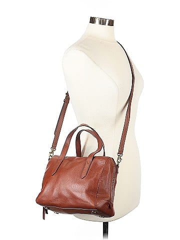 Fossil Leather Satchel (view 2)
