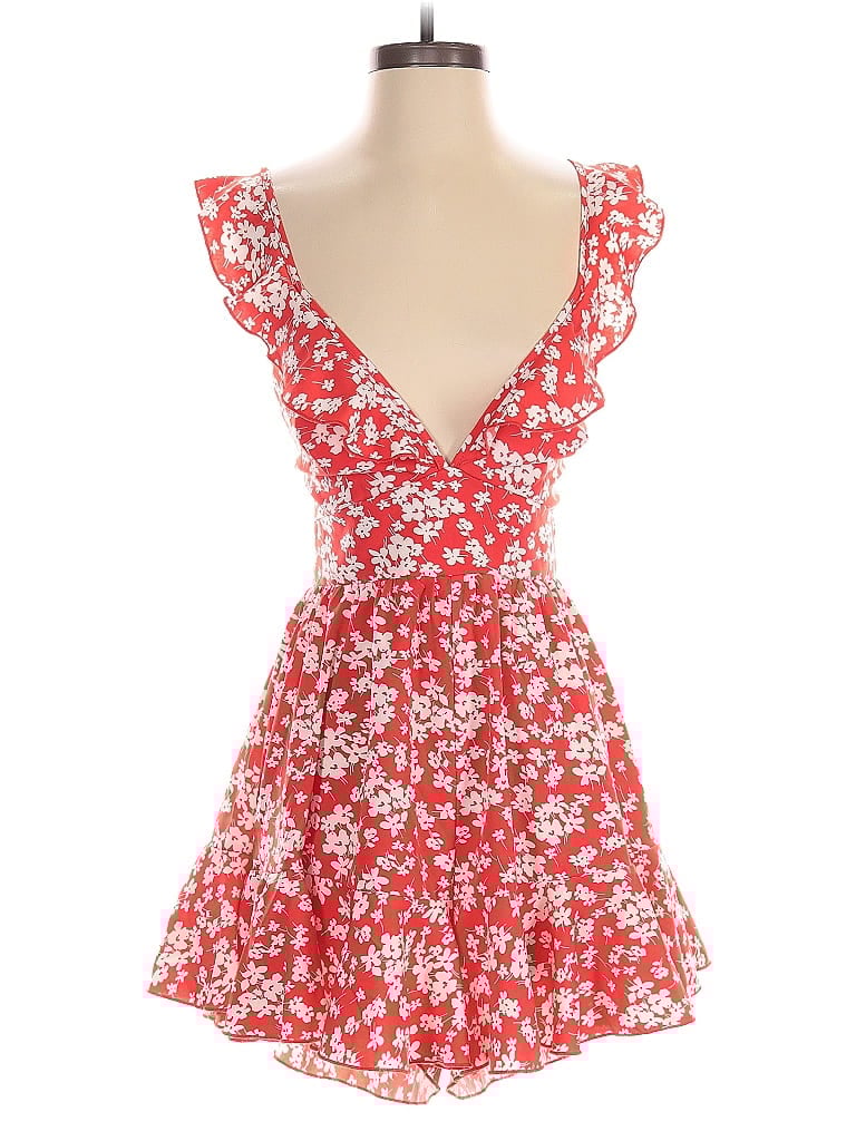 Pre-owned Shein Romper In Red