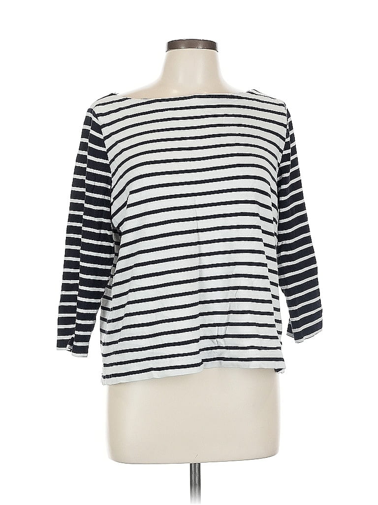 Pre-owned Ann Taylor Loft Cardigan Sweater In White