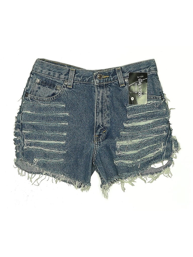 Pre-owned Route 66 Denim Shorts In Blue