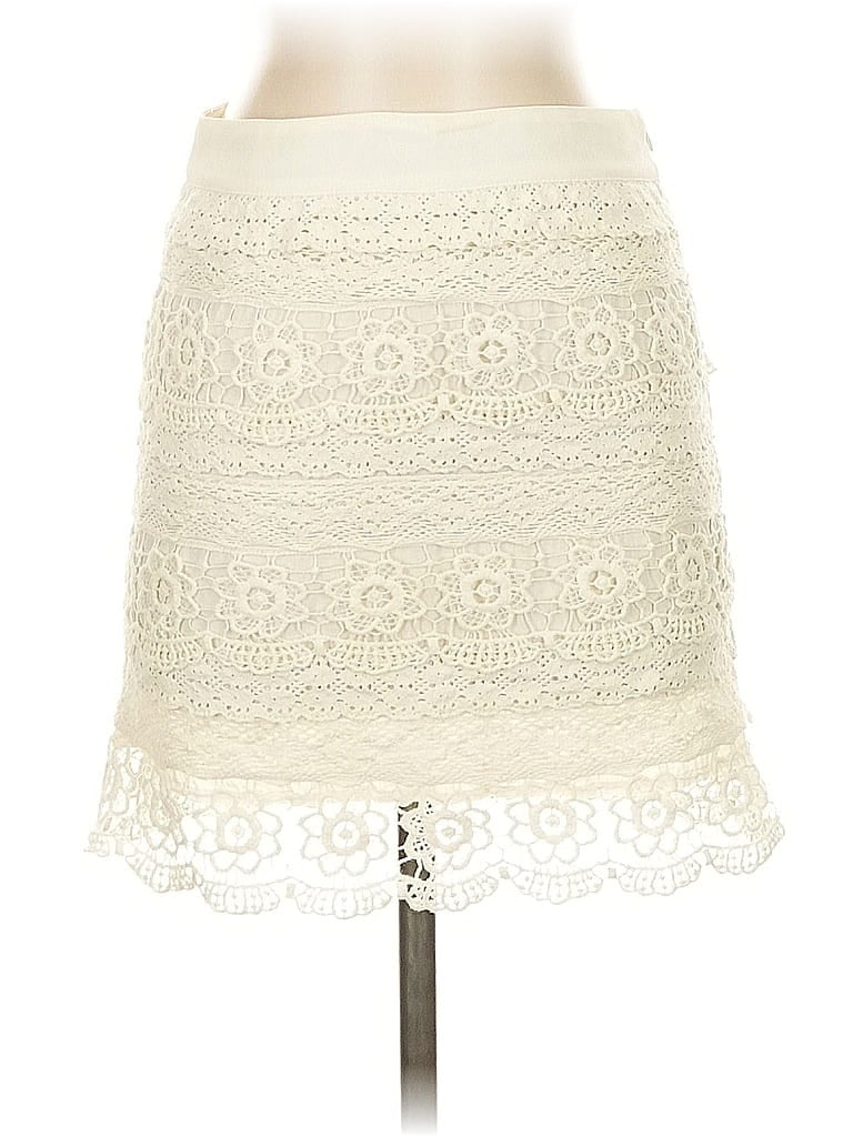 Pre-owned Tcec Casual Skirt In White