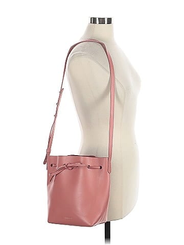Mansur Gavriel Leather Mini Bucket Bag (view 2)