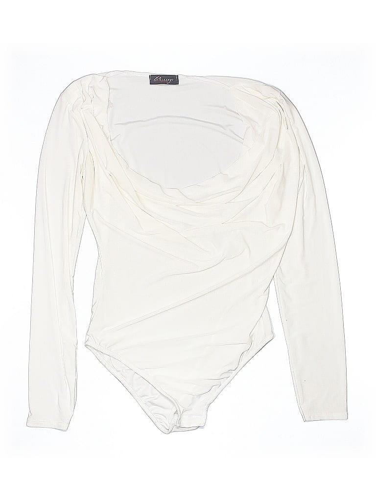 Pre-owned Unbranded Bodysuit In White