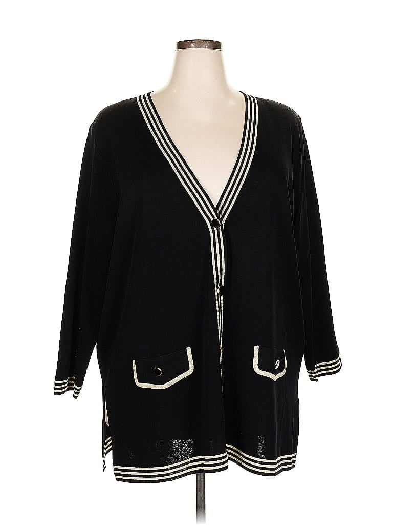 MISOOK Pre-owned Cardigan Sweater In Black