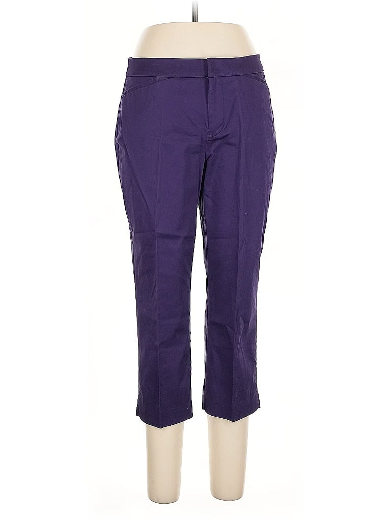 Pre-owned Coldwater Creek Dress Pants In Purple