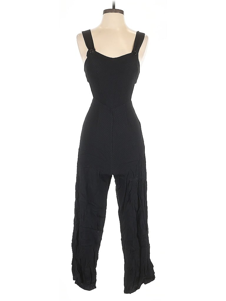 Pre-owned Reformation Jumpsuit In Black