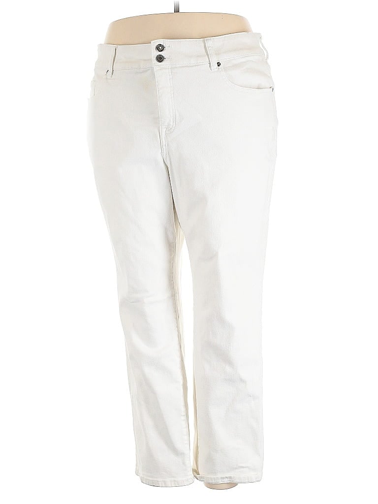 Pre-owned Lane Bryant Jeans In White