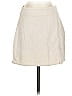 Le Lis Solid Ivory Casual Skirt Size S - photo 1