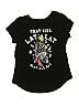Nickelodeon Black 3/4 Sleeve Top Size XL (kids) - photo 1