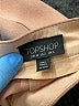 Topshop Solid Tan Casual Skirt Size 2 - photo 3