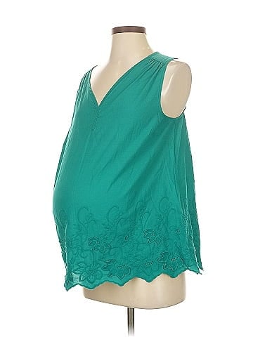 Isabel Maternity Sleeveless Blouse (view 1)
