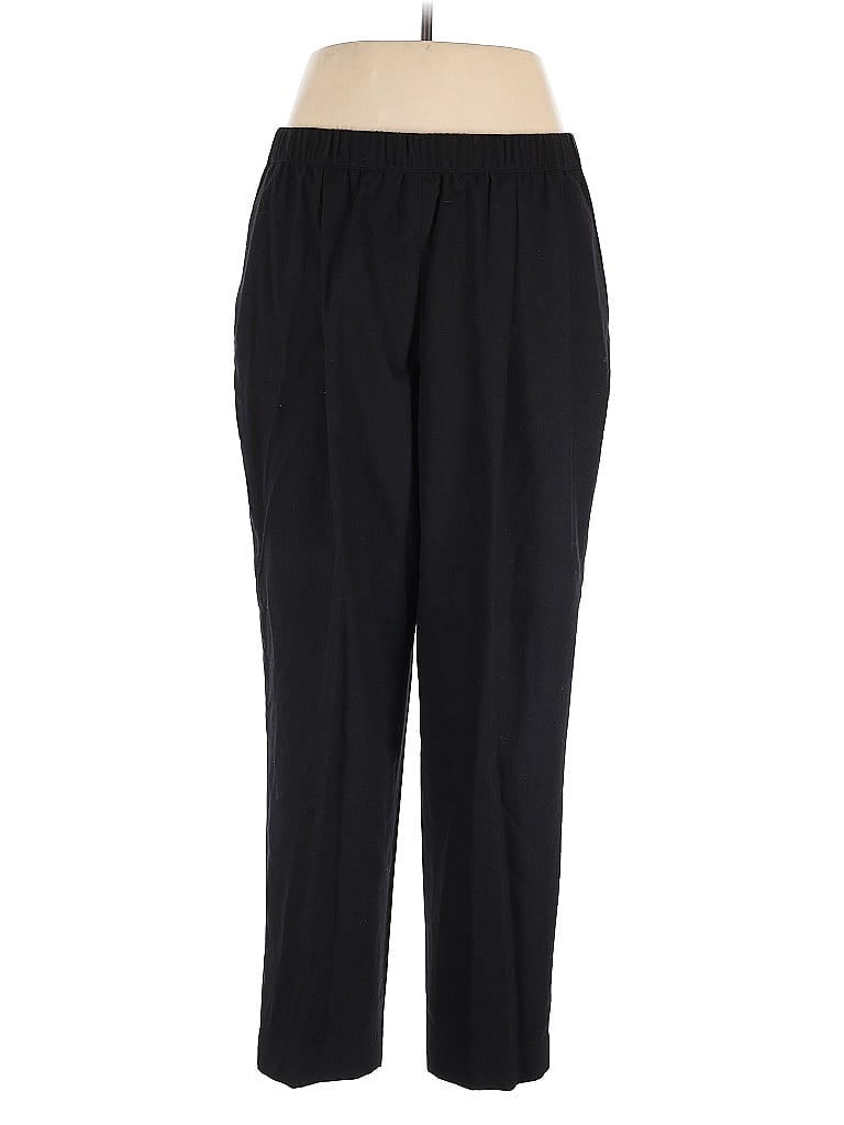 Pre-owned Lafayette 148 Wool Pants In Black