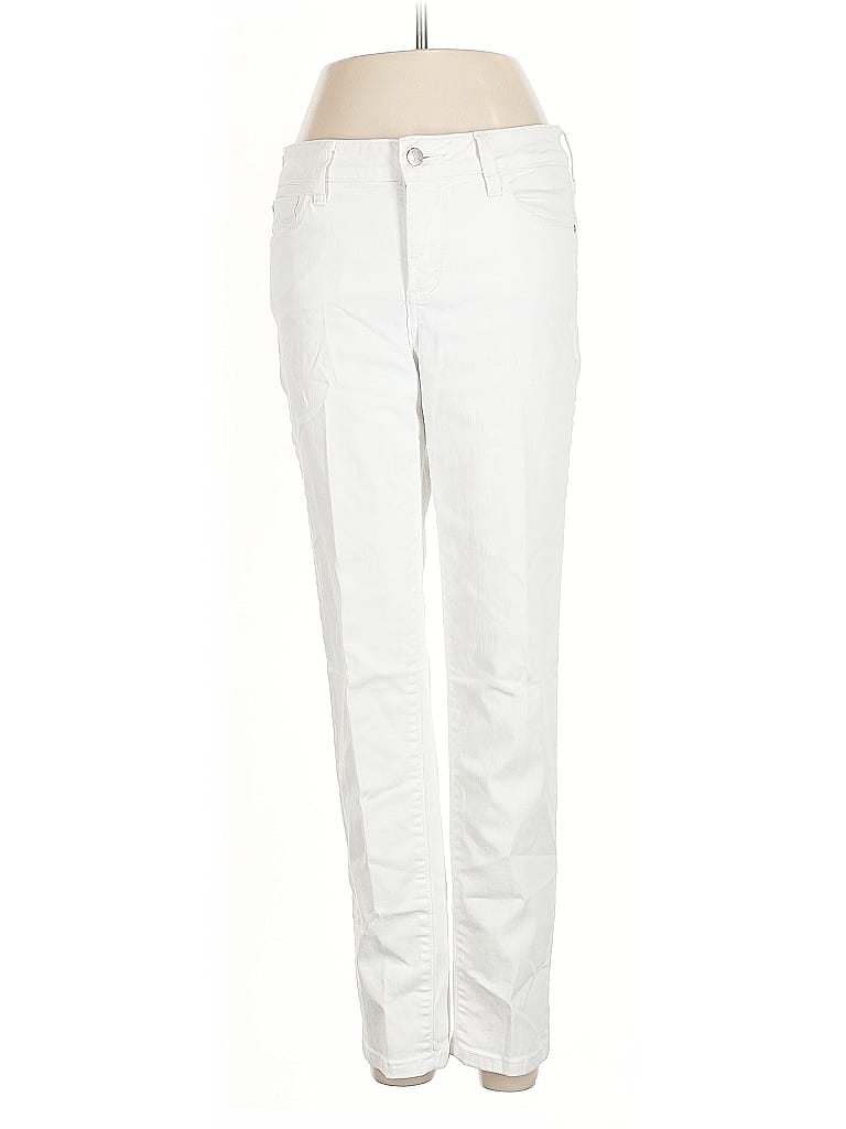 Pre-owned Nydj Jeans In White