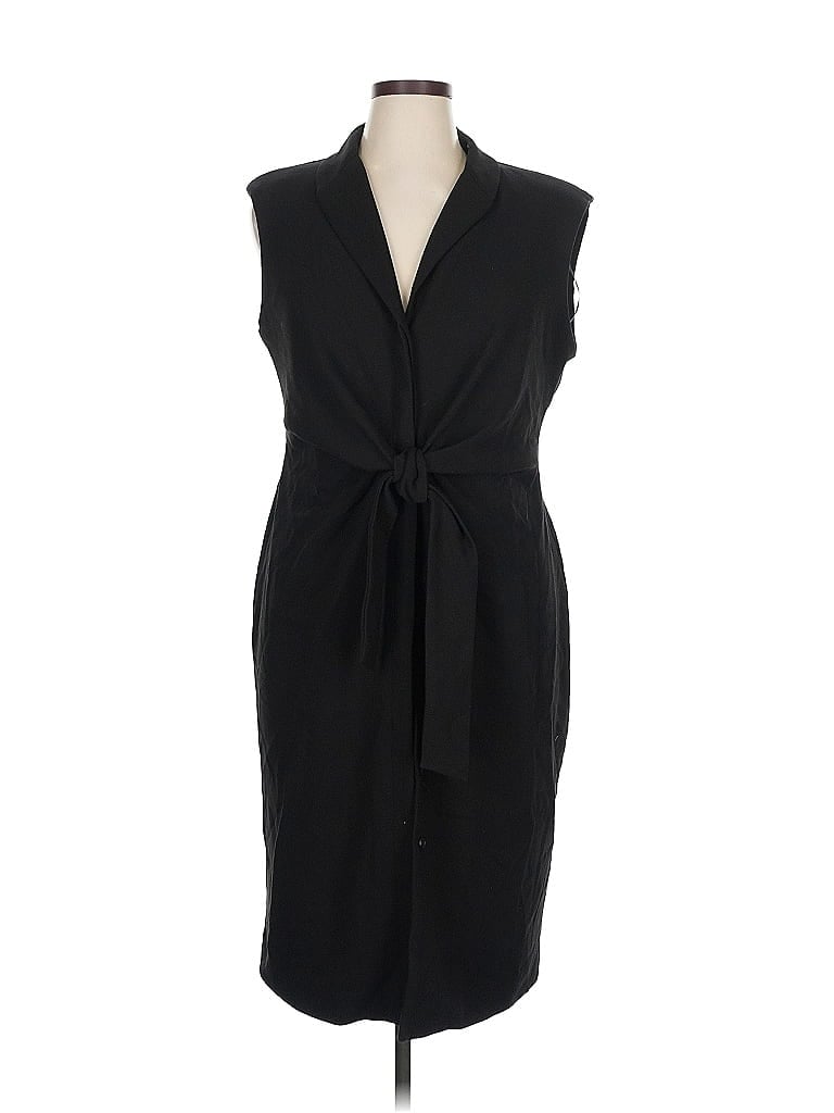 Click to view more detailed imagery on our partner's website Pre-owned Donna Karan Casual Dress In Black