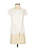 BCBGMAXAZRIA Ivory Short Sleeve T-Shirt Size XS - photo 1